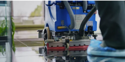 commercial floor cleaning